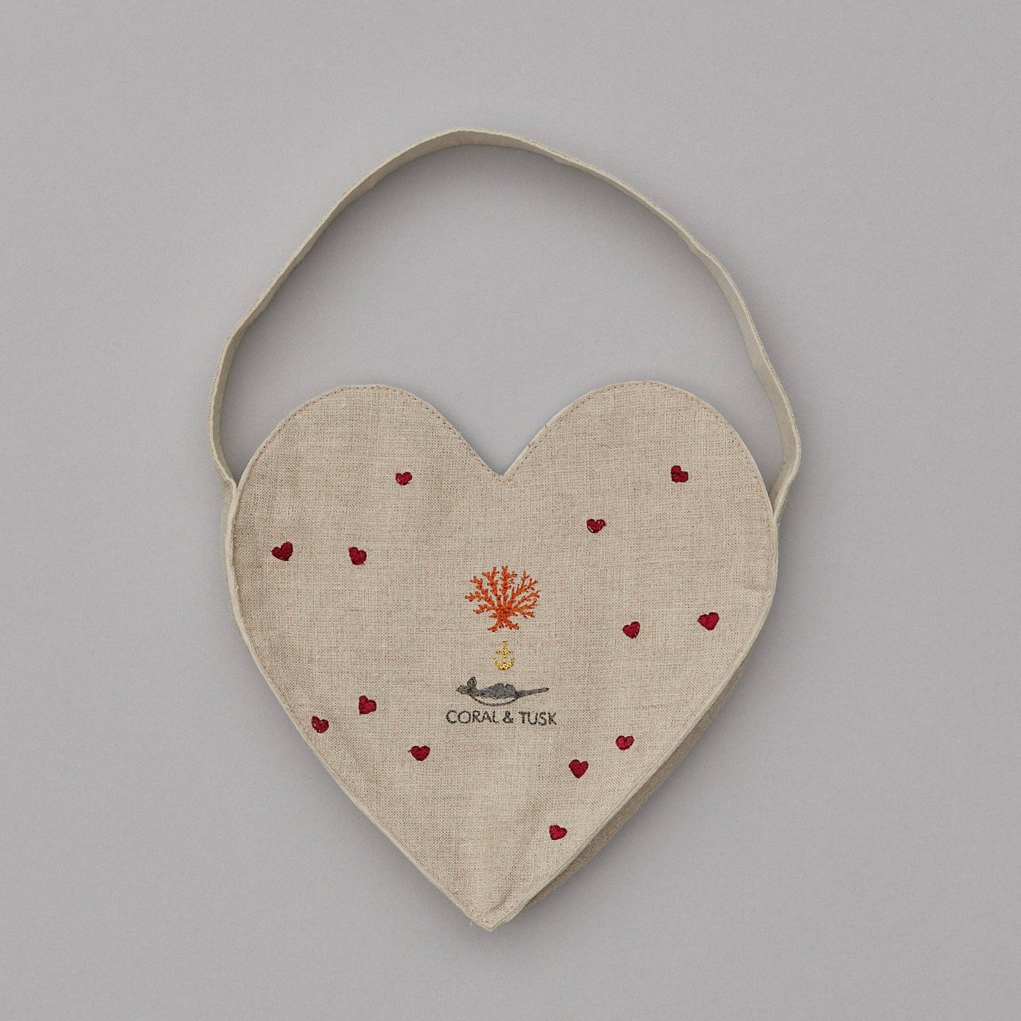 Coral & Tusk Smitten Foxes Heart Tote