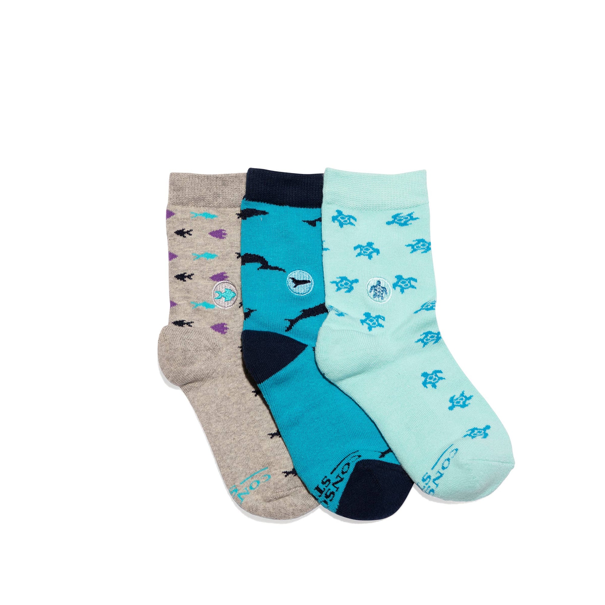 Kids Socks that Protect Oceans - Boxed Set