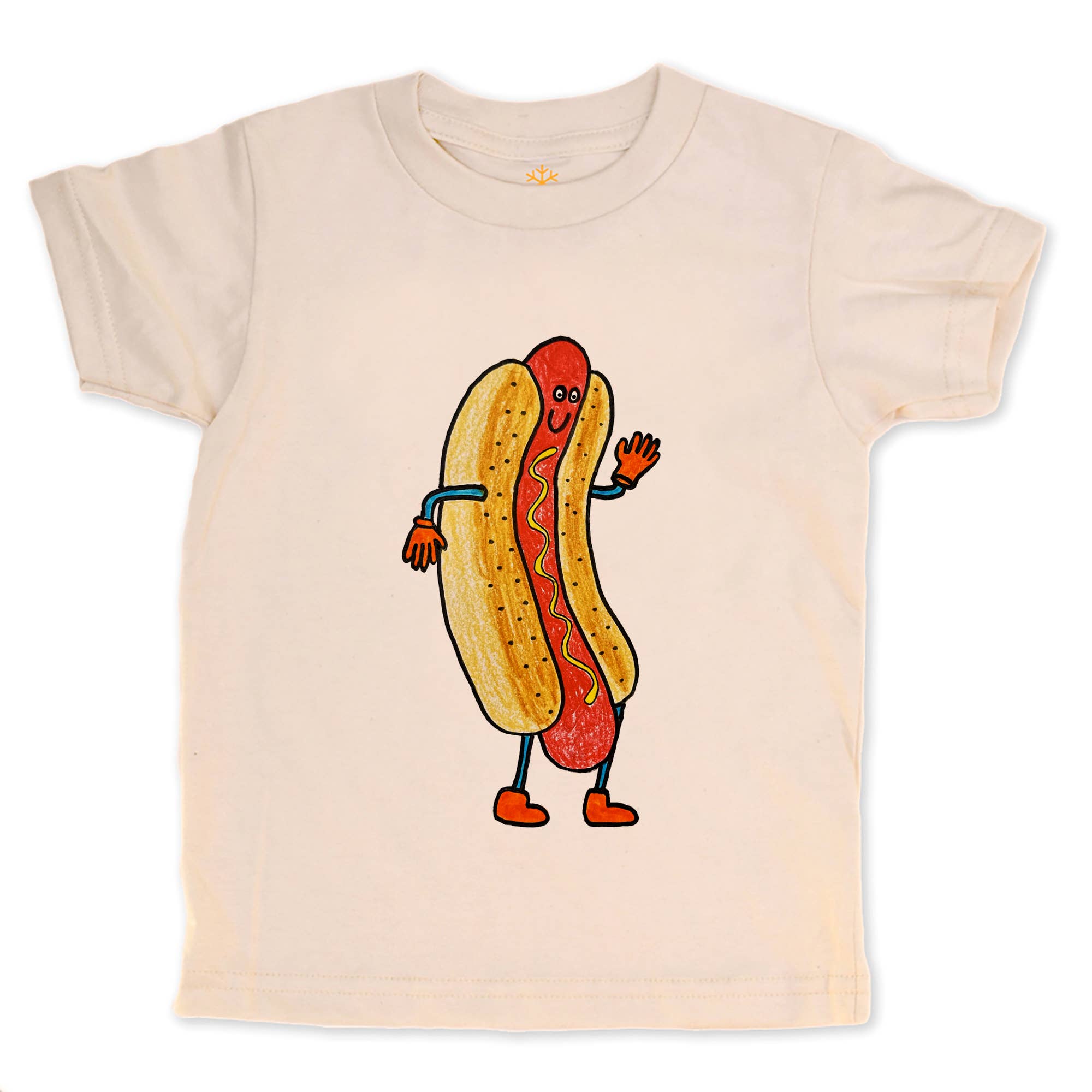 Hot Dog Kids Organic Tee