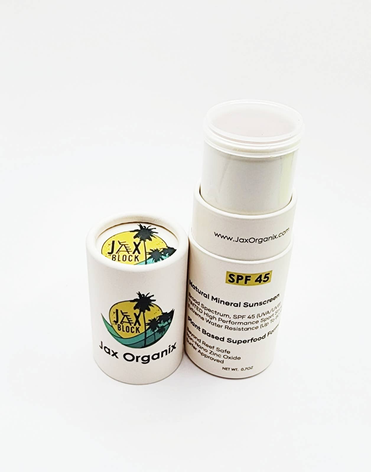 Jax Organix Sunscreen Stick SPF 45