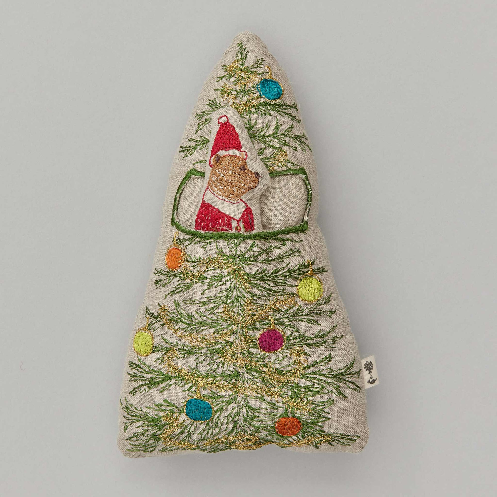 Coral & Tusk Pocket Christmas Tree With Santa Bear