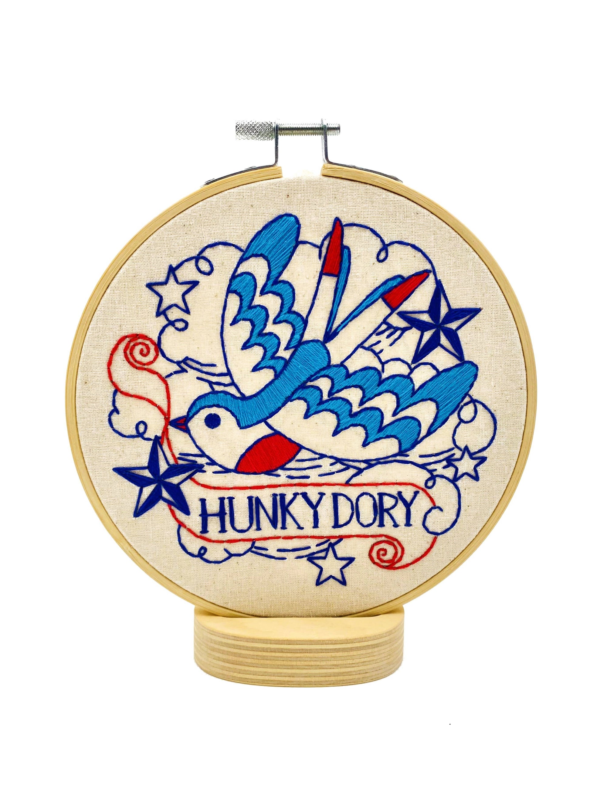 Hunky Dory Complete Embroidery Kit