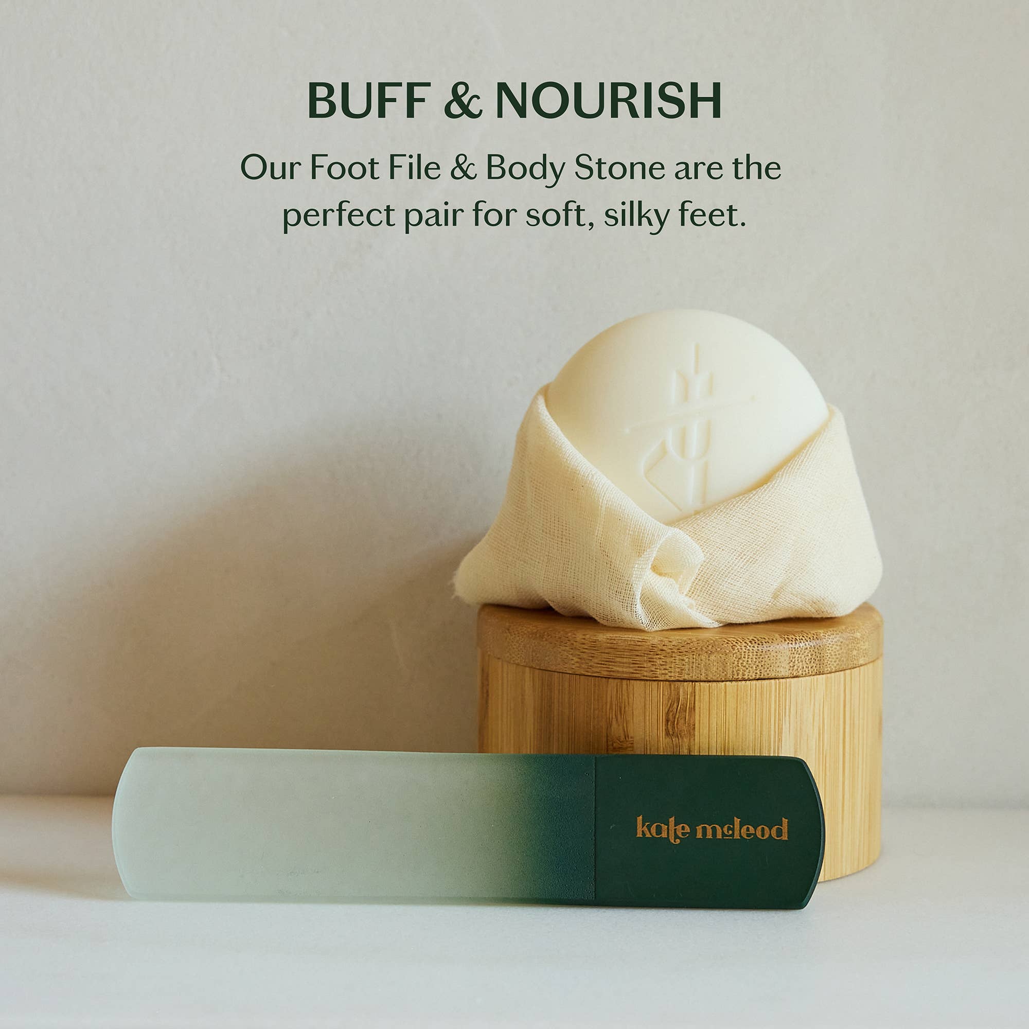 Glass Foot Buffer & Callus Remover by Kate McLeod