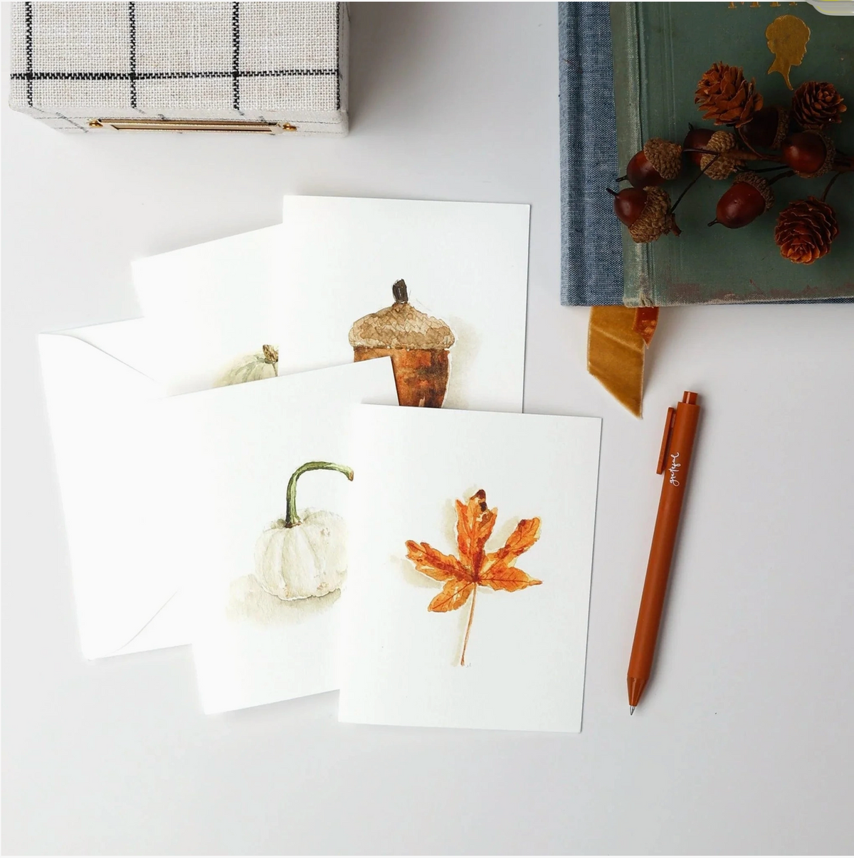 Paintable Watercolor Notecards