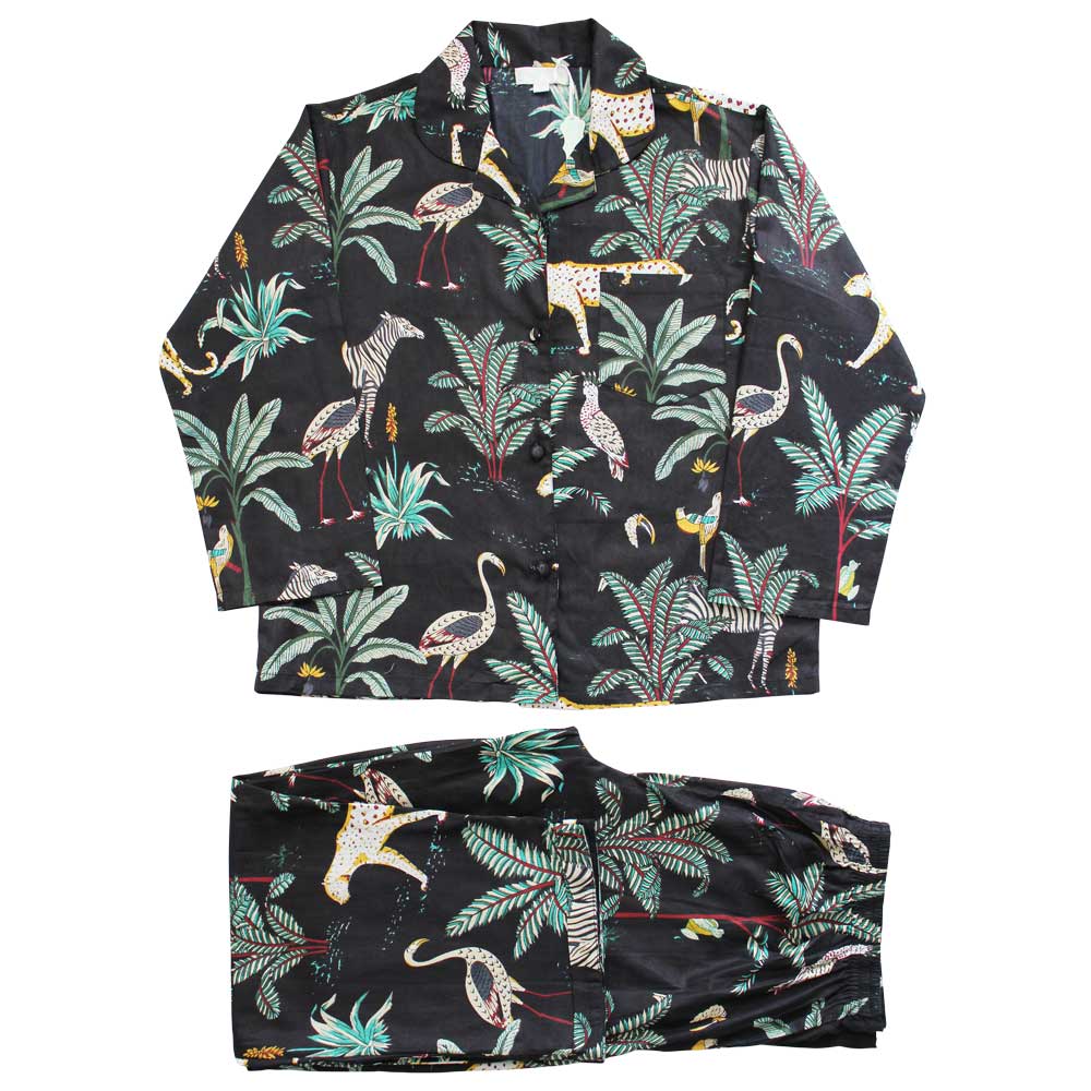 Women's Safari Cotton Pajamas