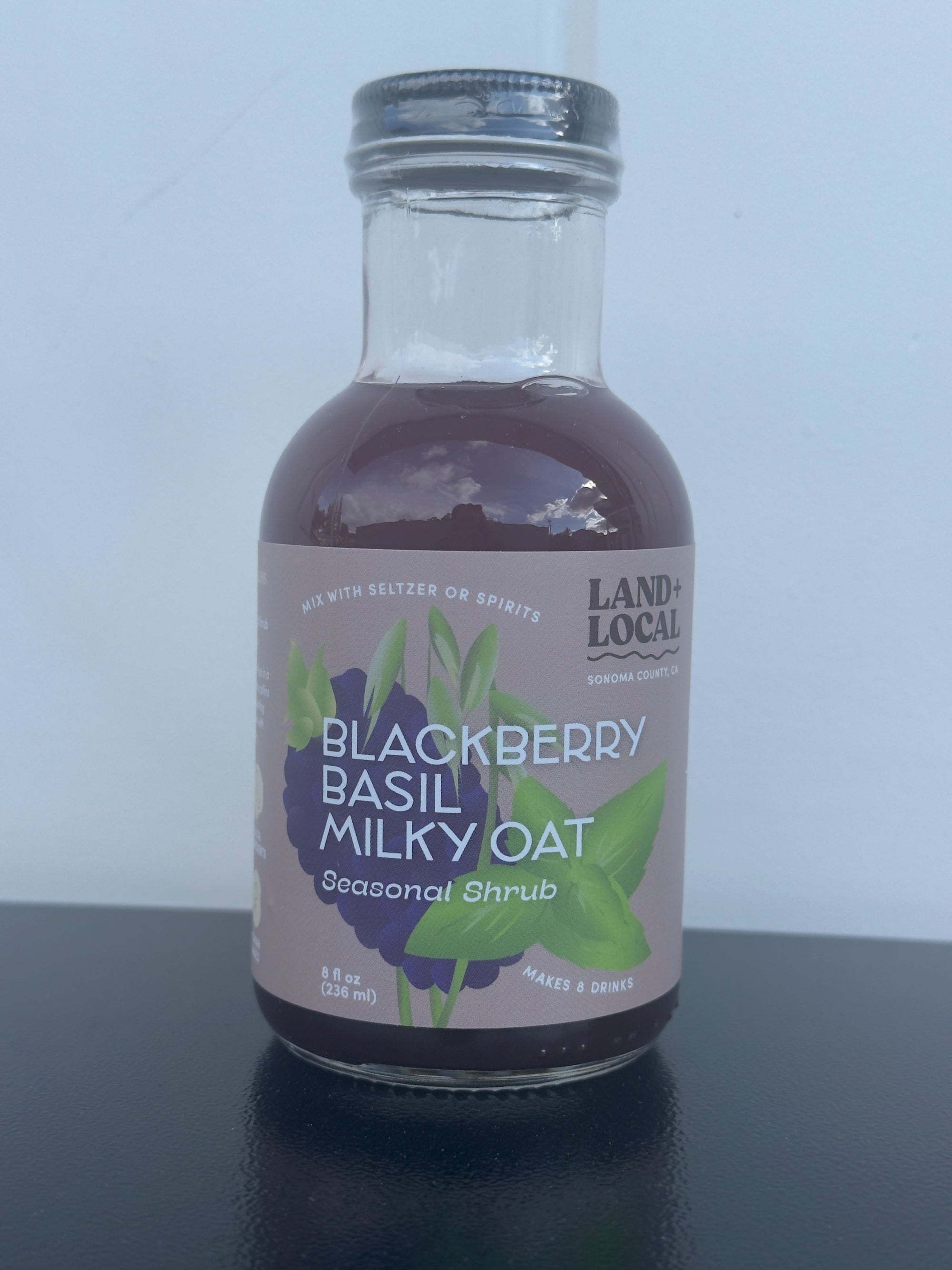 Land + Local Seasonal Syrups and Shrubs