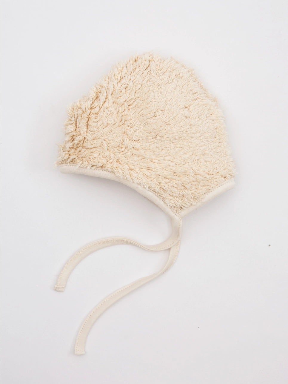 Organic Baby Faux Fur Sherpa Bonnet Hat (0-6 months)