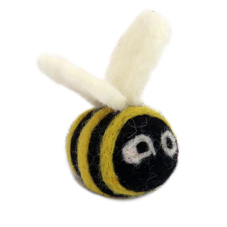 Hand-Felted Organic Cat Toys