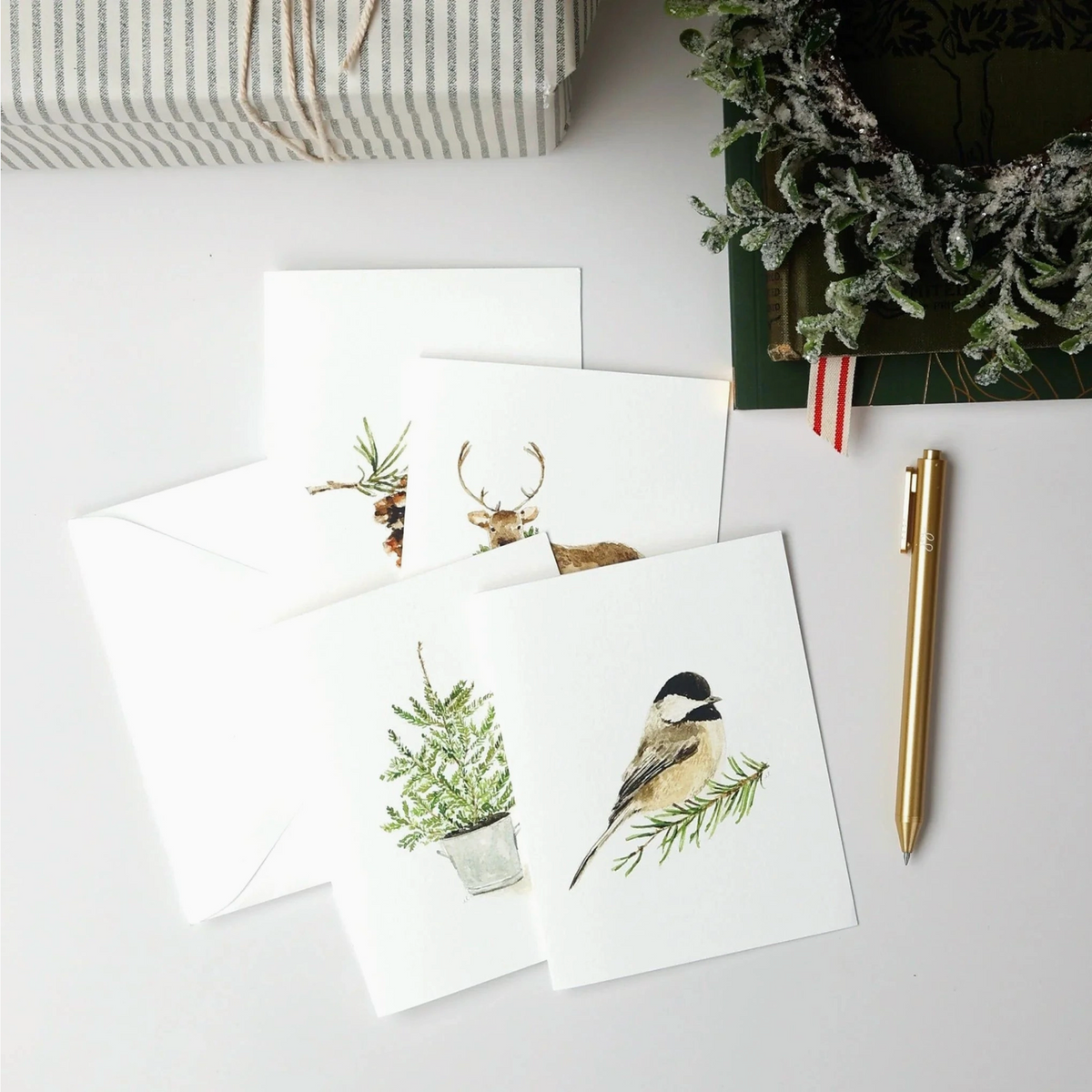 Paintable Watercolor Notecards
