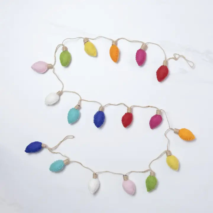 Felted Holiday Garlands