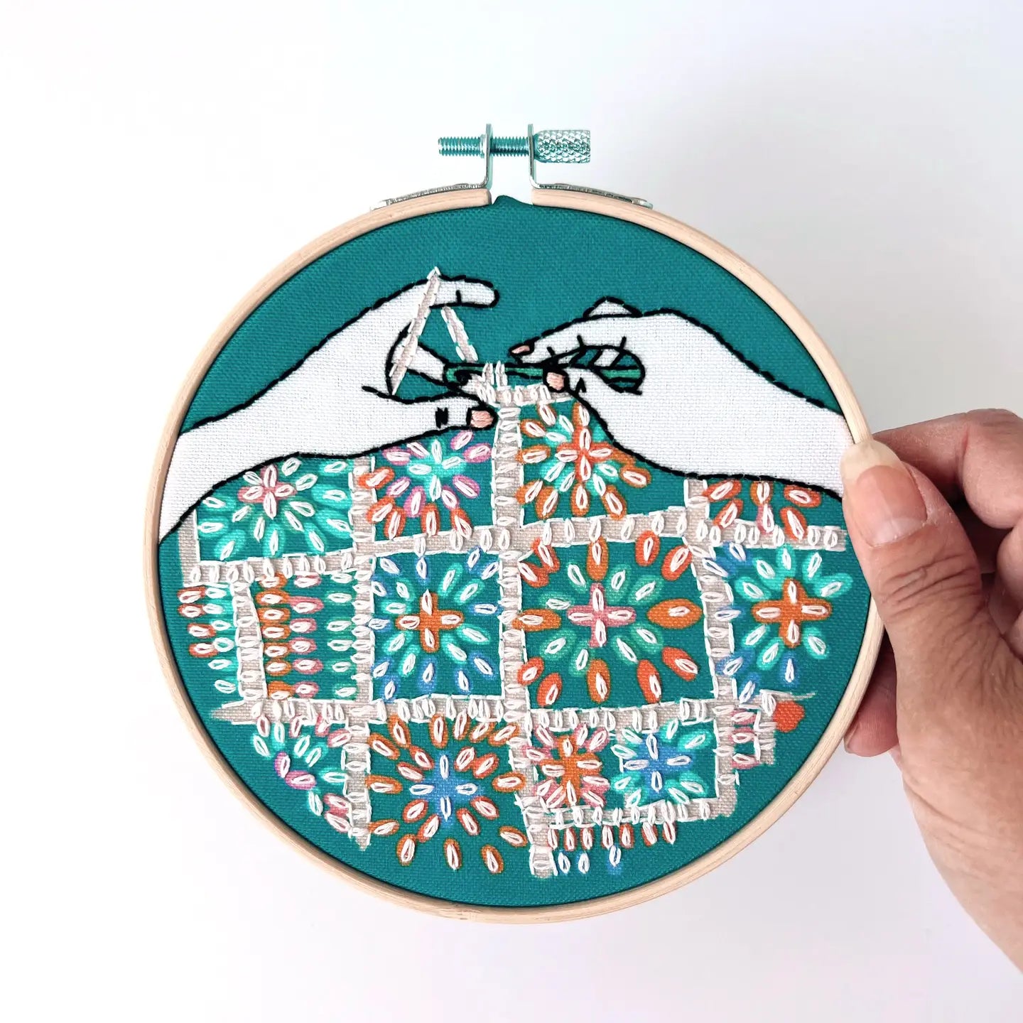 Rikrack Embroidery Kit