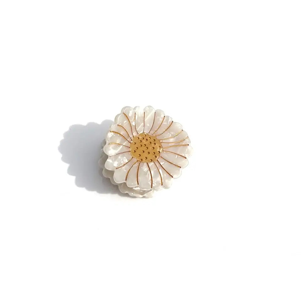 Hand-Painted Acetate Hair Clips