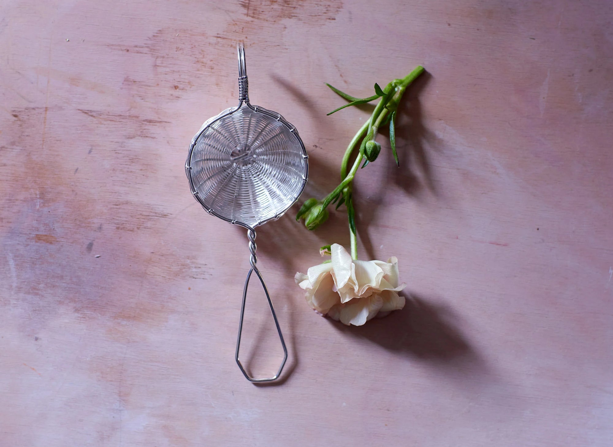 Bellocq Silver Plated Tea Strainer