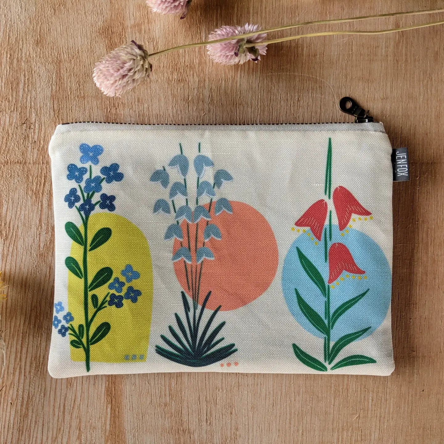 Jen Fox Studio Zipper Pouch