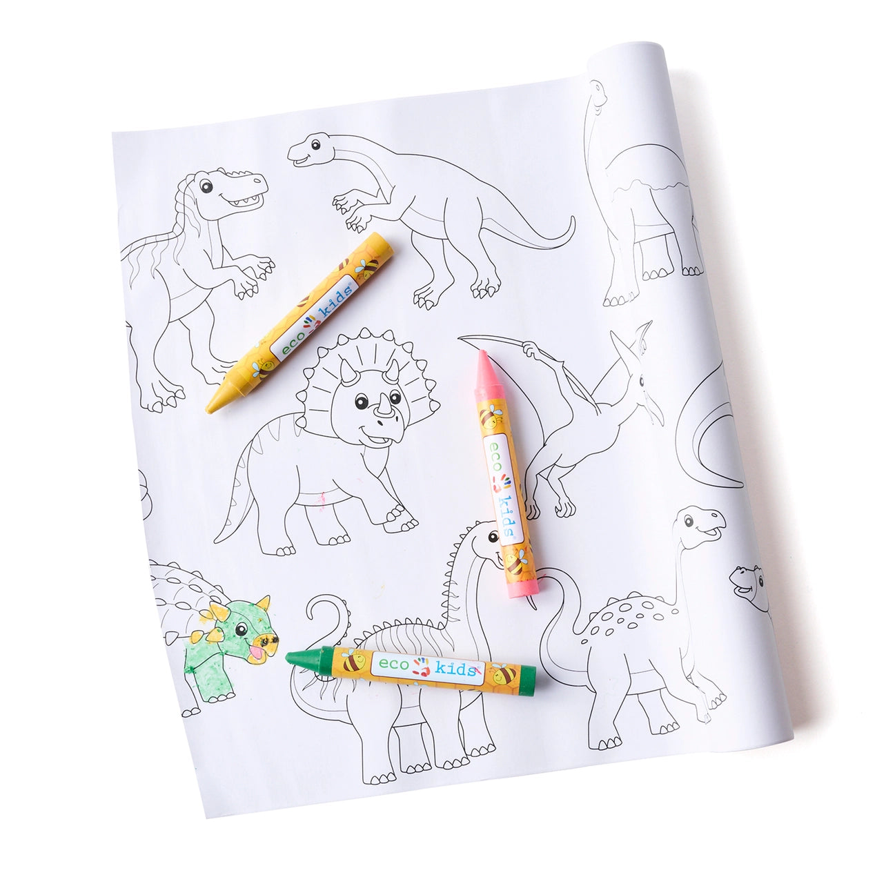 Eco Kids Coloring Scroll