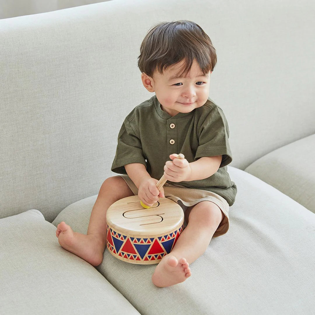 Solid Wood Drum