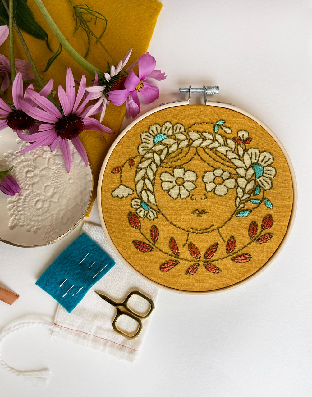 Rikrack Embroidery Kit