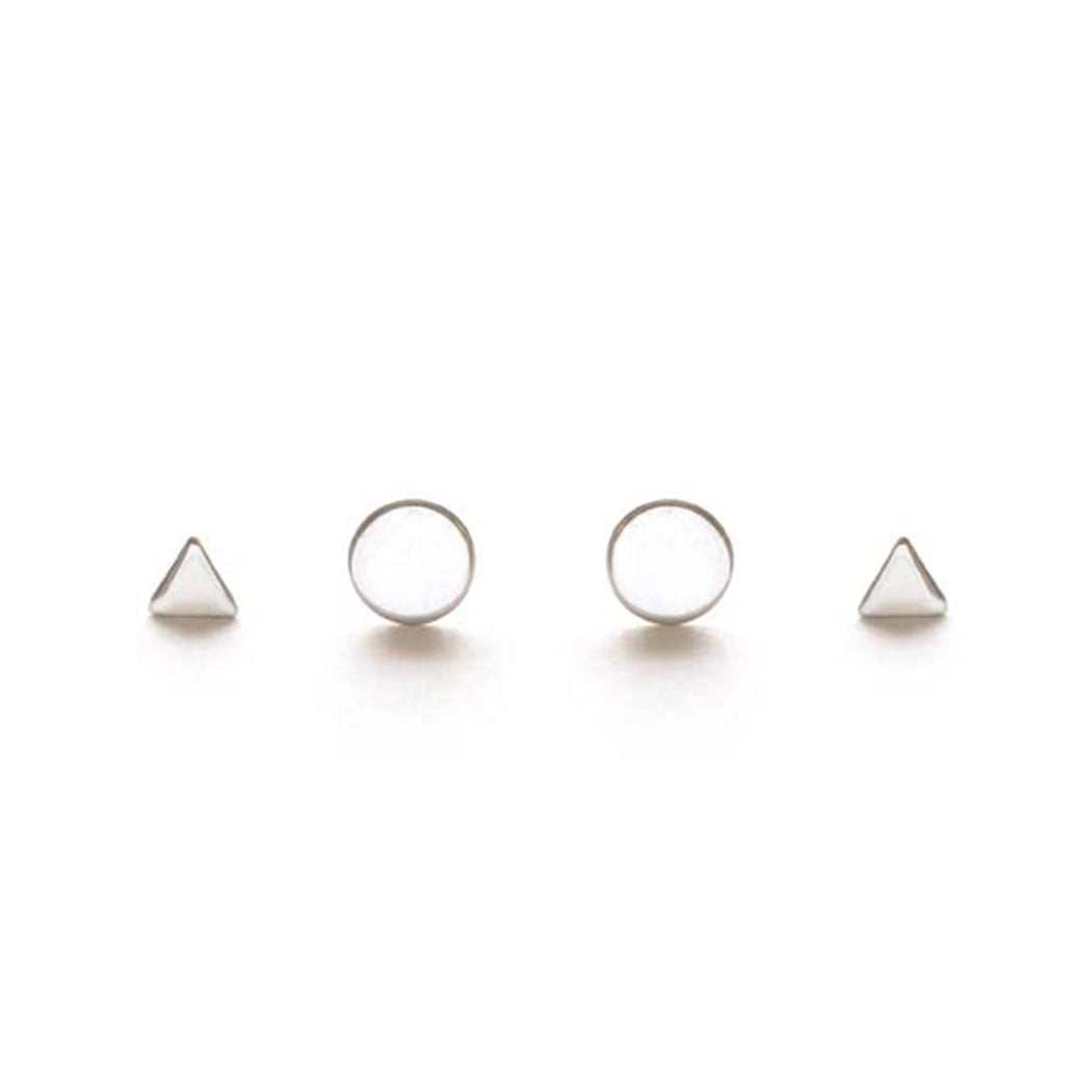 Geometric Combo Studs