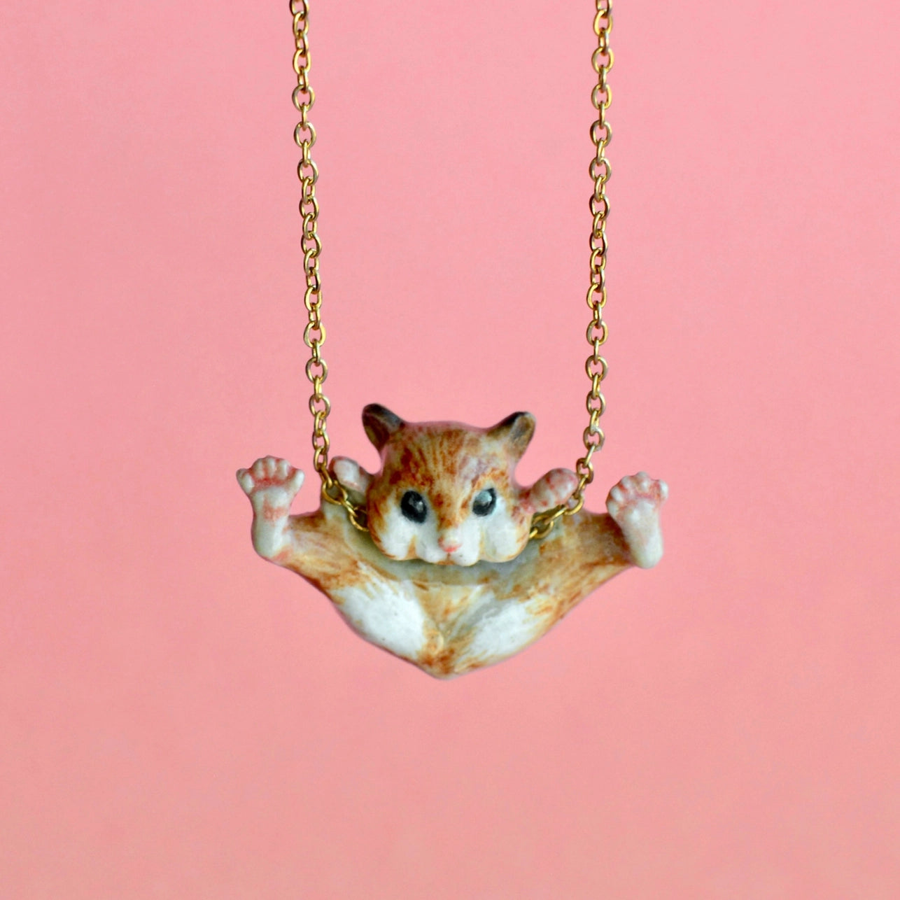 Porcelain Baby Animal Necklaces