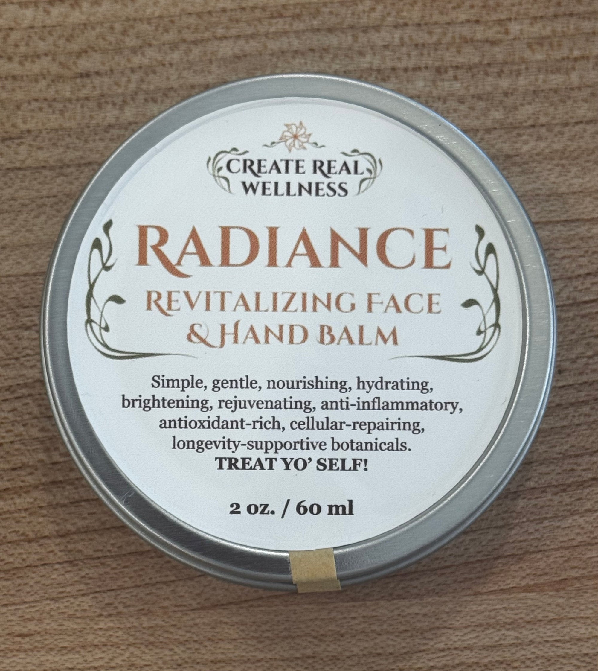 Create Real Wellness Radiance Face Balm