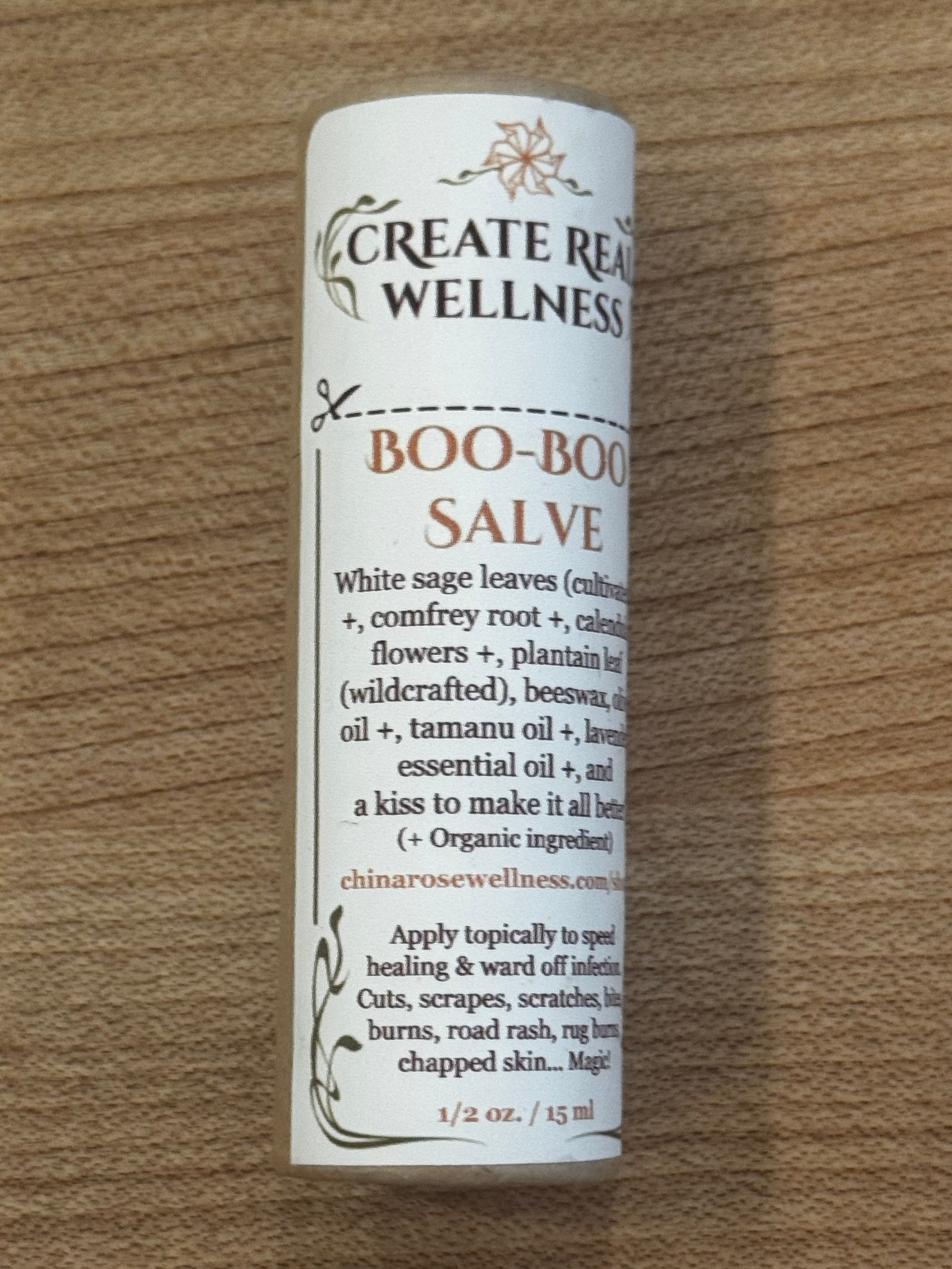 Create Real Wellness Boo Boo Salve