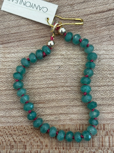 Aventurine + 14k Gold-Filled Toggle Bracelet