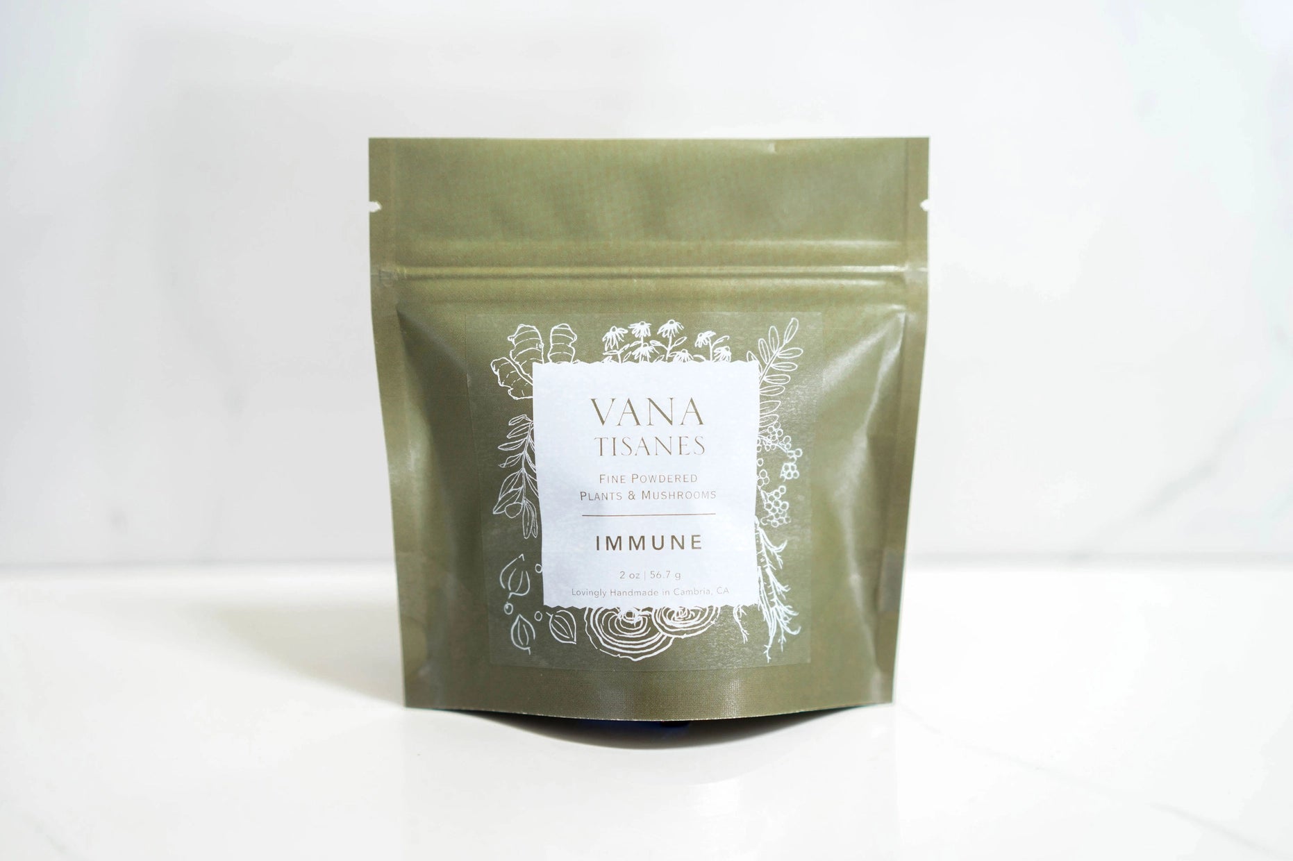 Vana Tisanes Fine Plant & Mushroom Powders