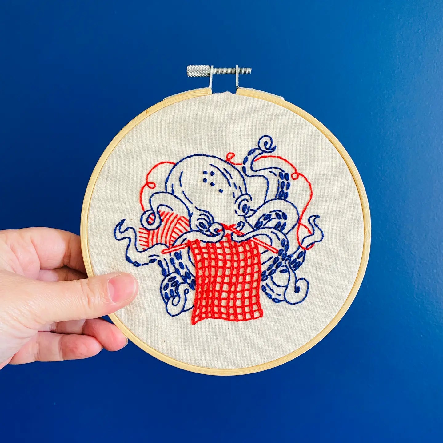 Hook, Line & Tinker Complete Embroidery Kit