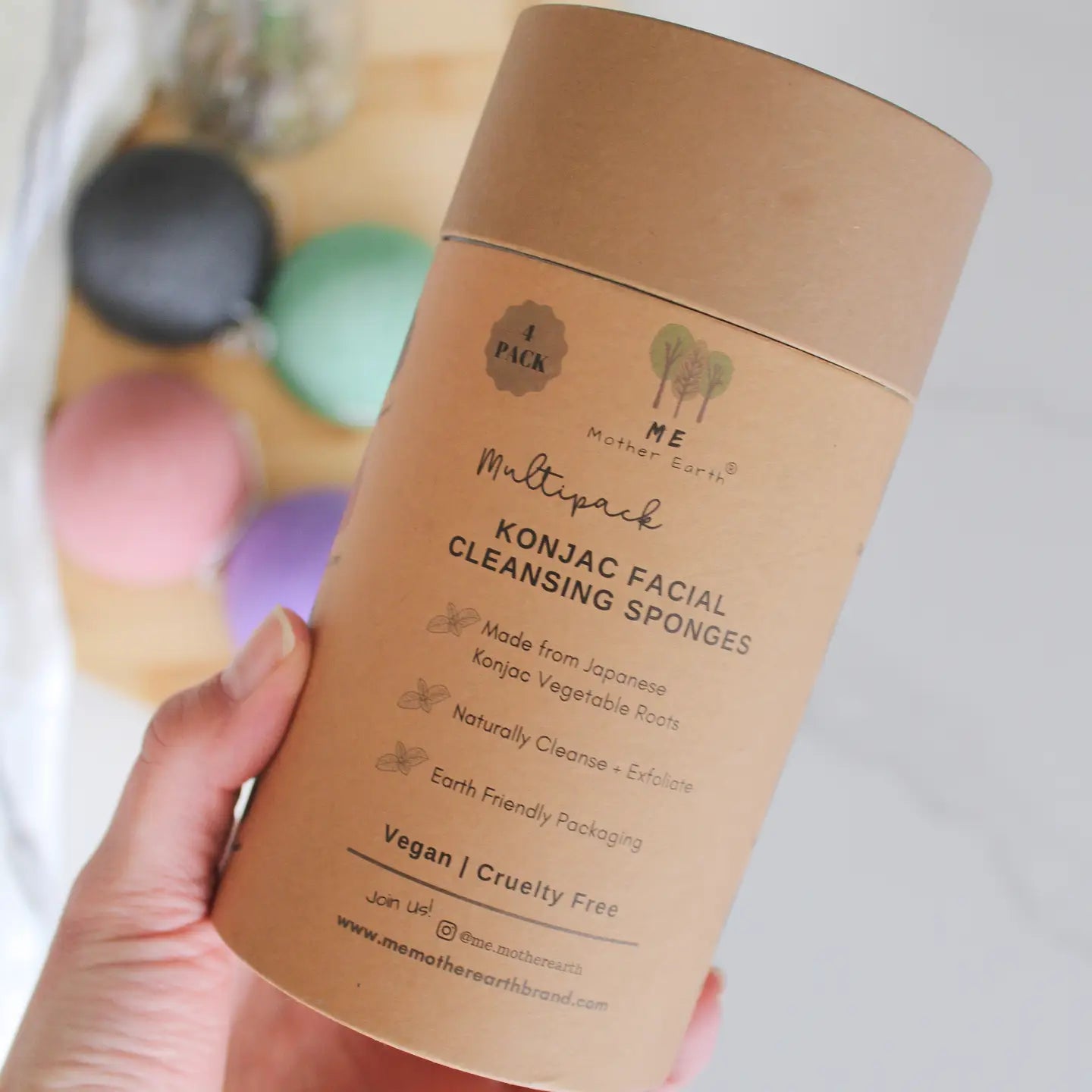 Konjac Facial Cleansing Sponge