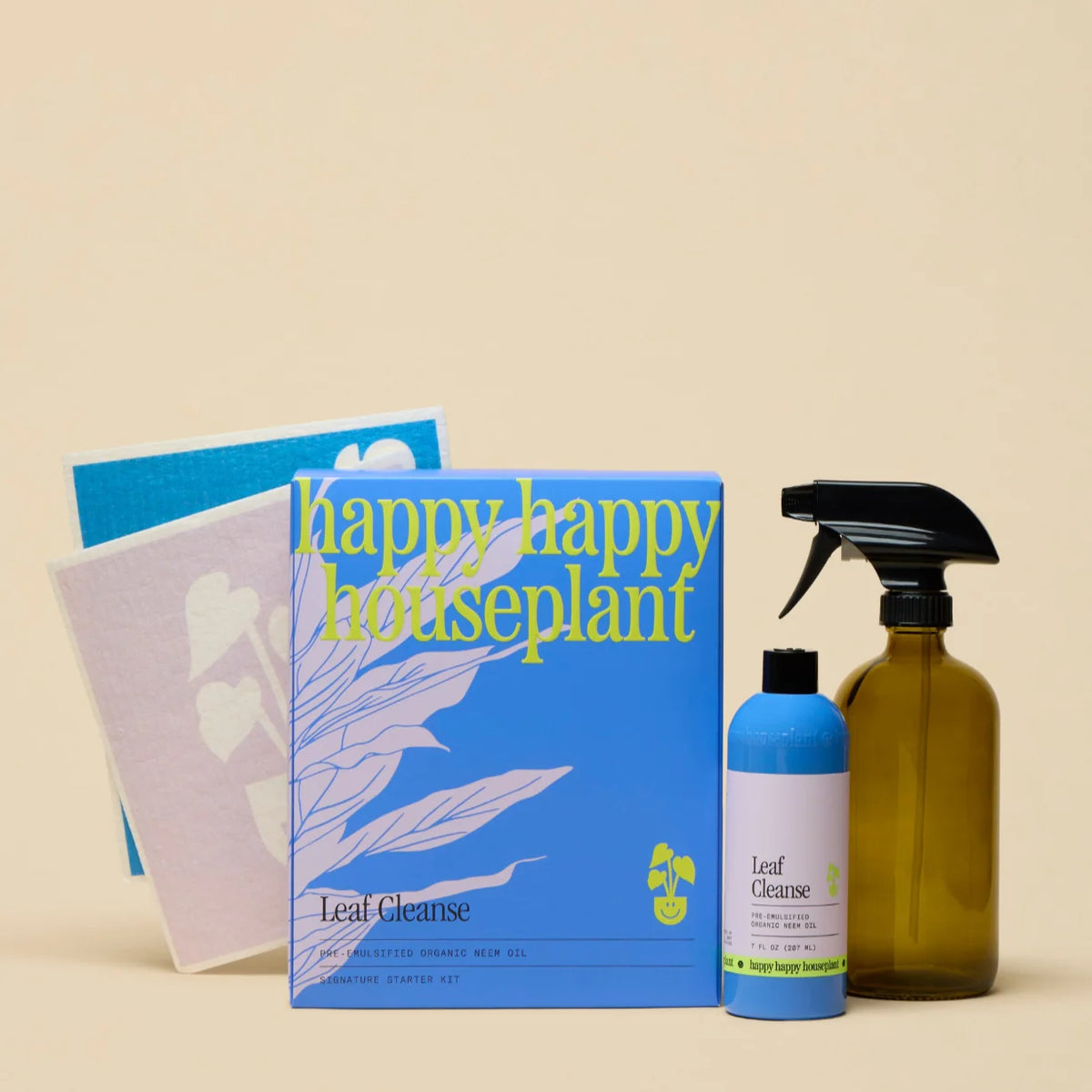 Happy Happy Houseplant Leaf Cleanse