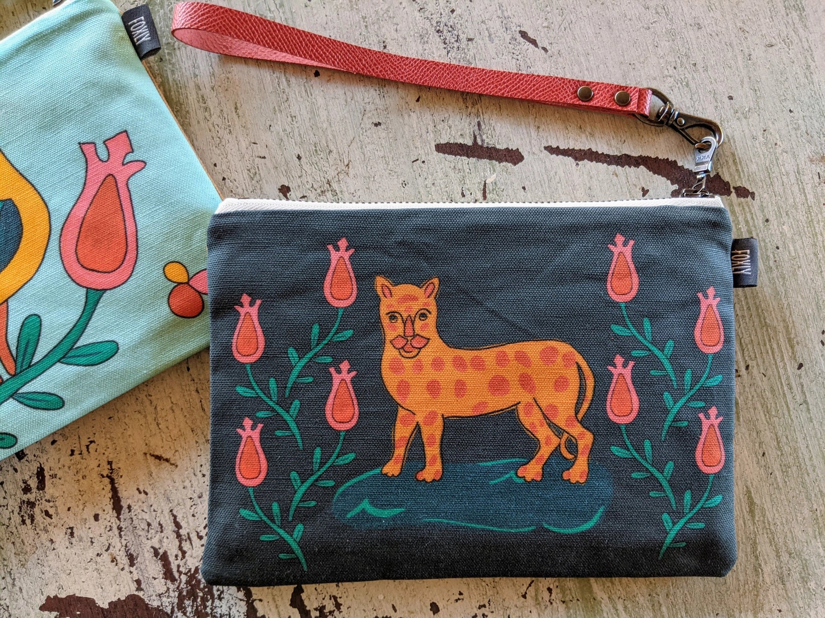 Jen Fox Studio Zipper Pouch