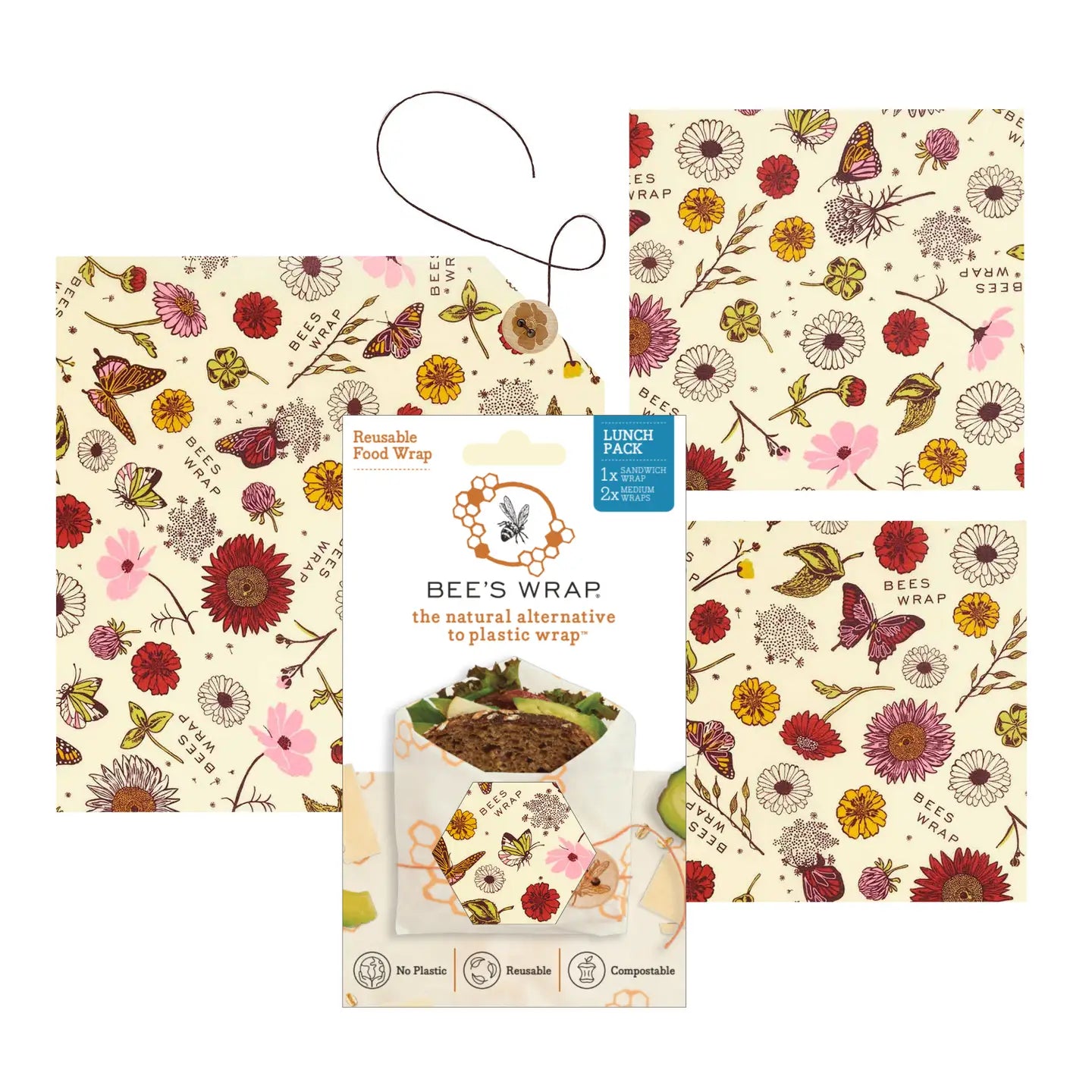 Reusable Beeswax Food Wraps