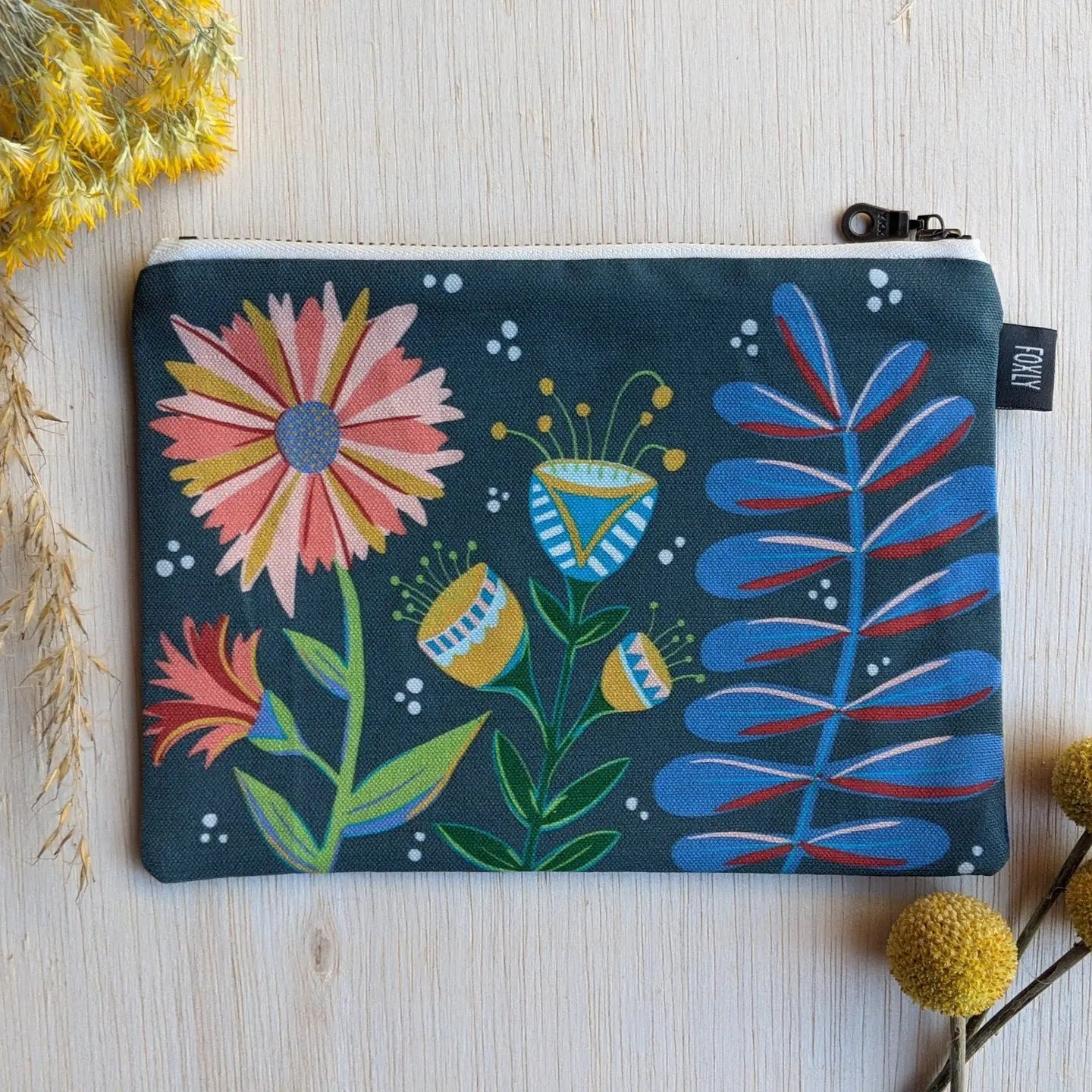 Jen Fox Studio Zipper Pouch