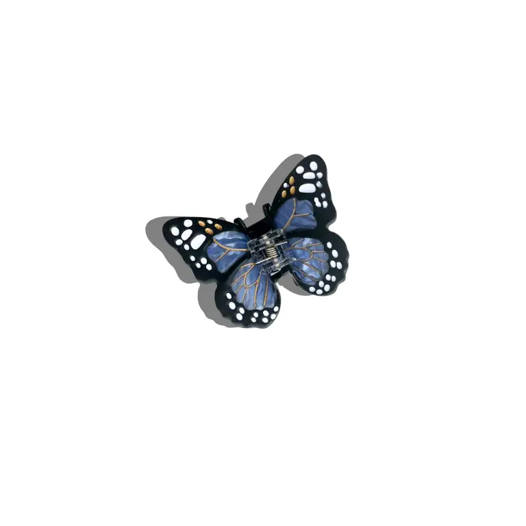 Hand-Painted Acetate Hair Clips