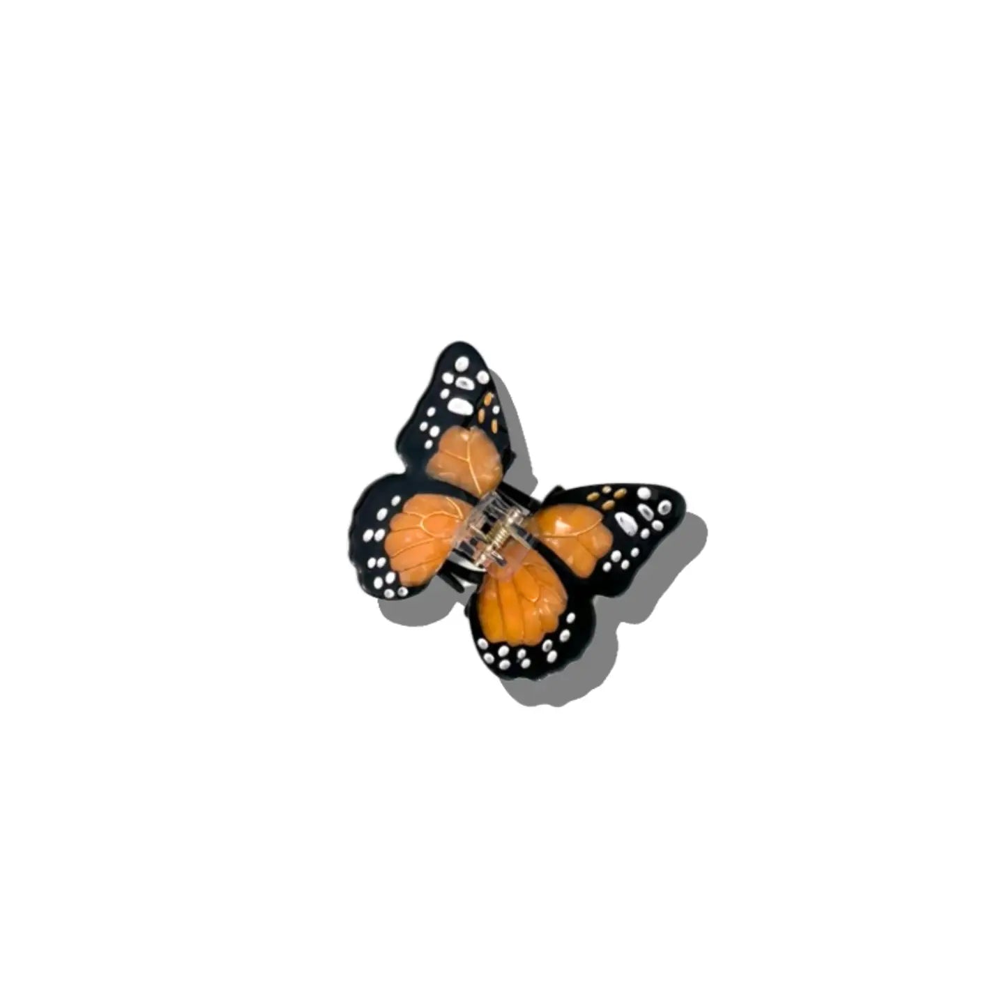 Hand-Painted Acetate Hair Clips