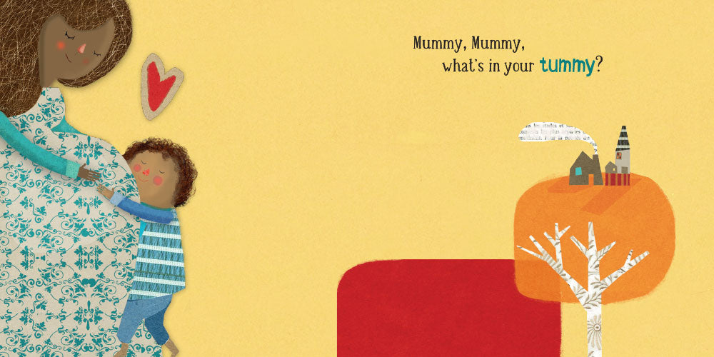 Mummy What's In Your Tummy Board Book