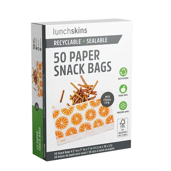 Compostable, Recyclable, Sealable Sandwich Bags