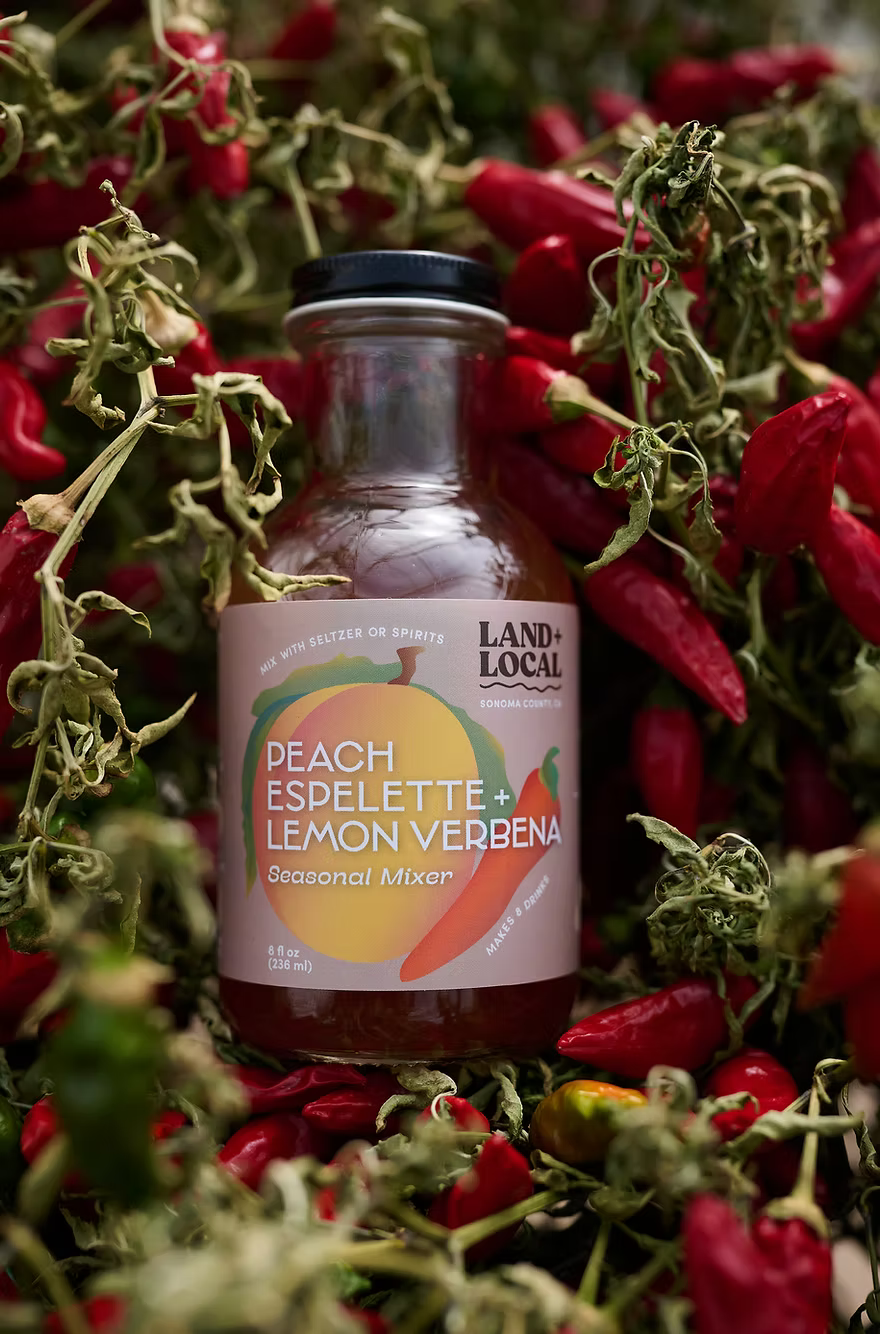 Land + Local Seasonal Syrups and Shrubs