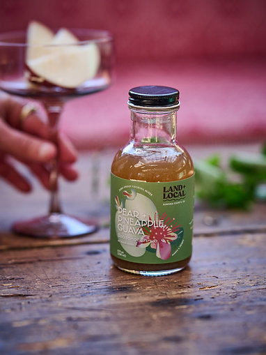 Land + Local Seasonal Syrups and Shrubs