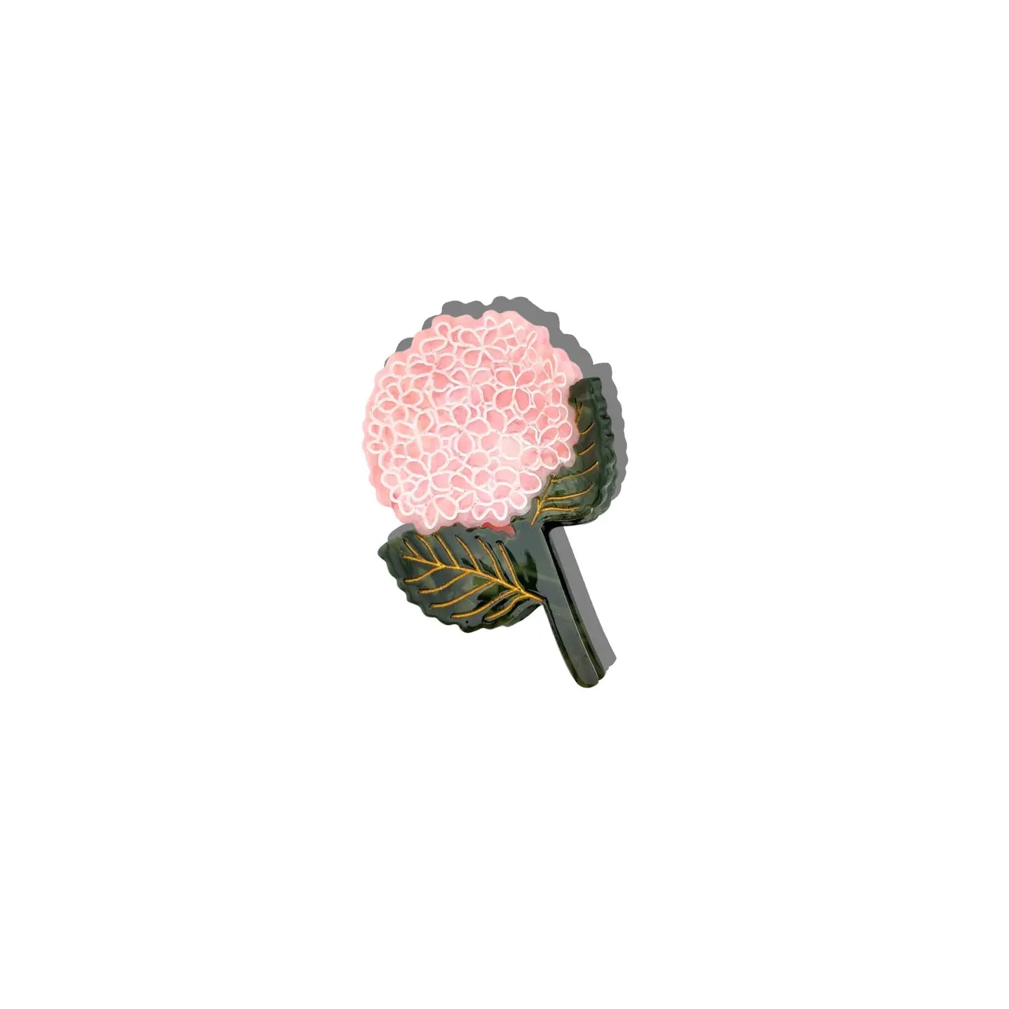 Hand-Painted Acetate Hair Clips