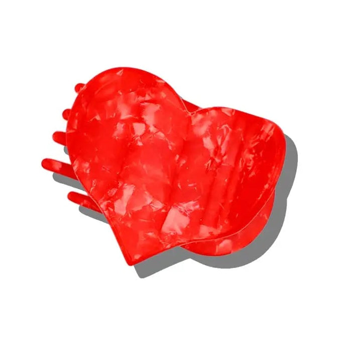 Hand-Painted Acetate Hair Clips