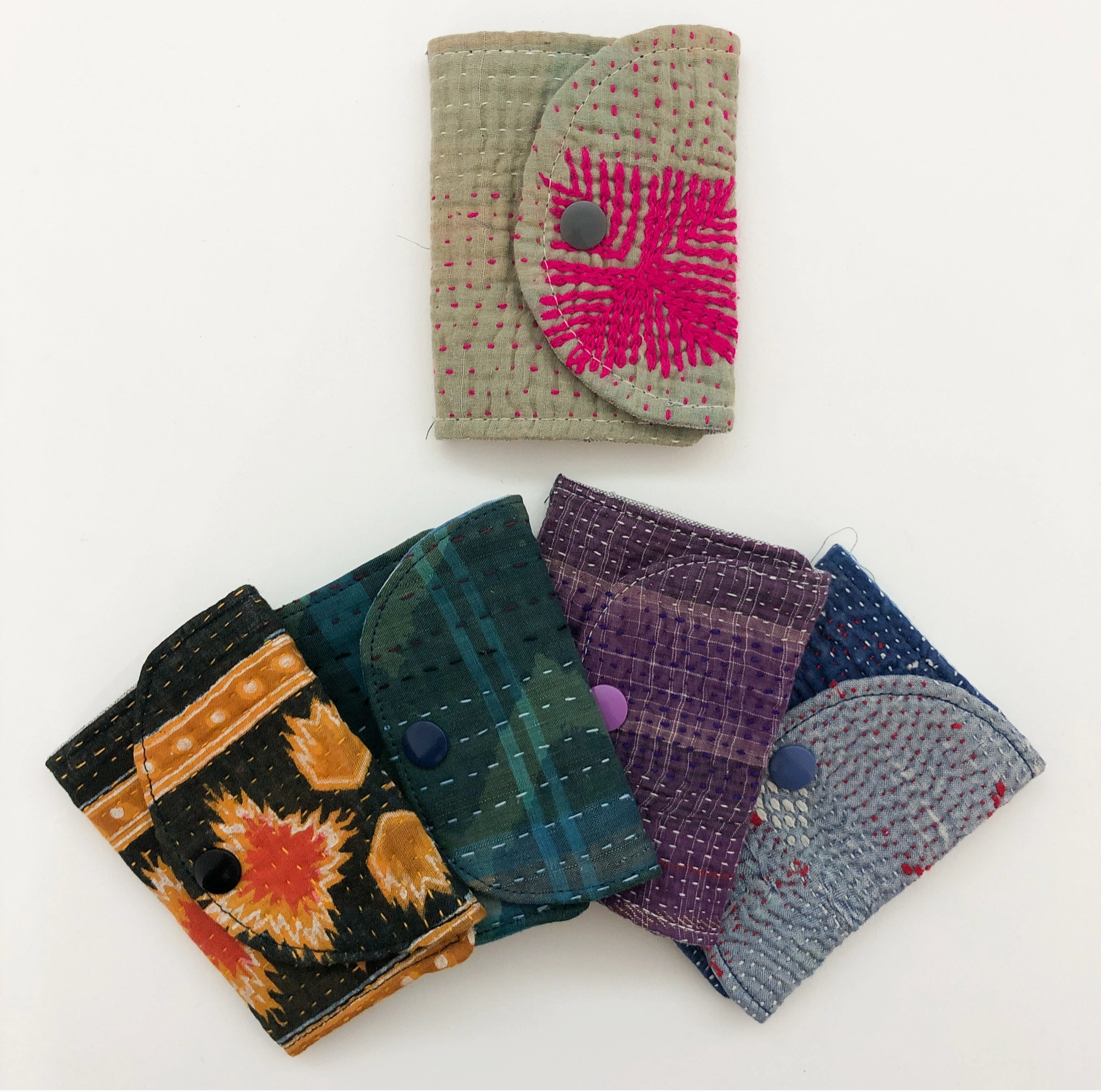 Otto Finn Recycled Kantha Needle Book
