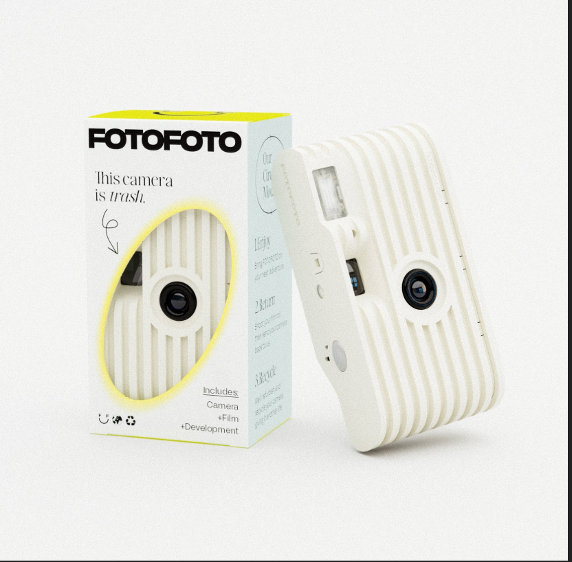 FotoFoto Zero-Waste Disposable Camera