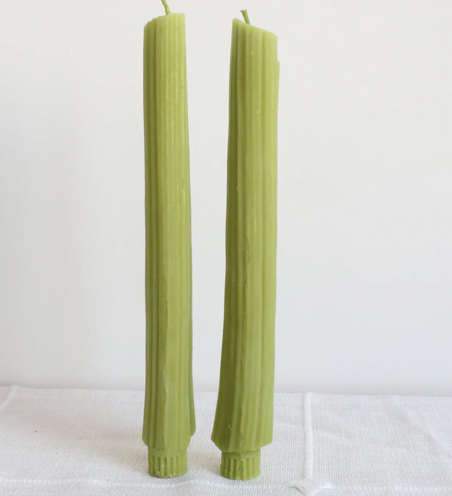 Beeswax Celery Taper (Set of 2)