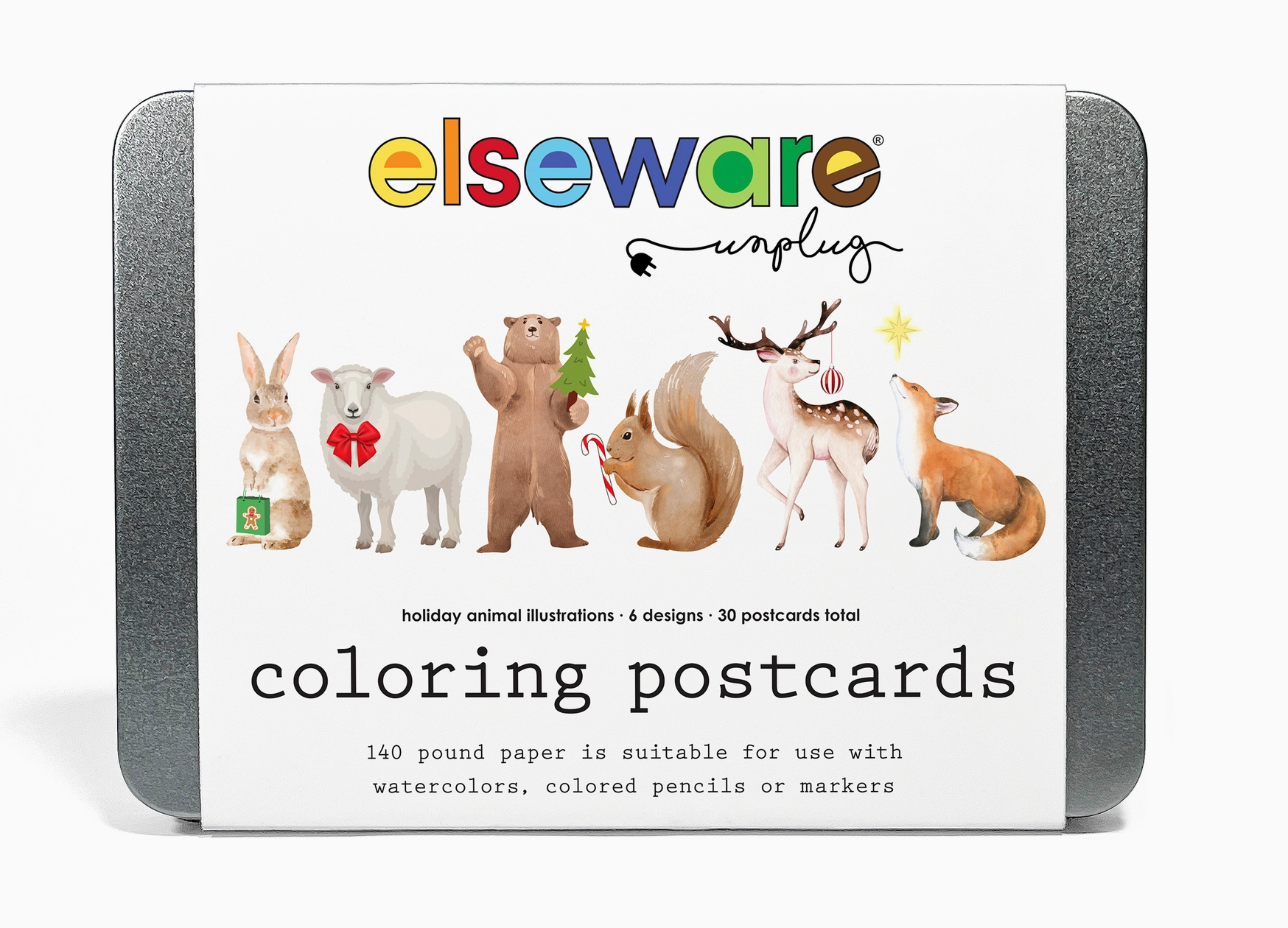 Watercolor Postcard Kit