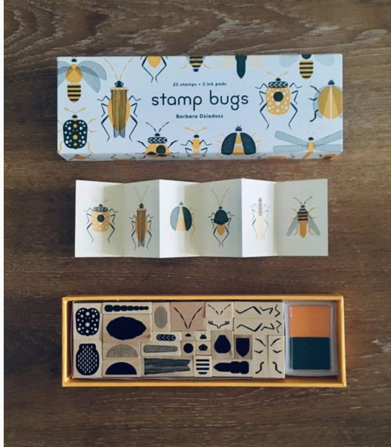 Stamp Bugs Set