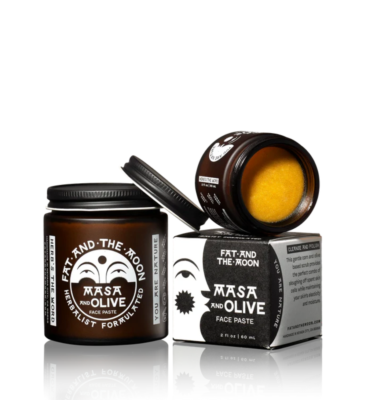 Fat and the Moon Masa & Olive Face Paste