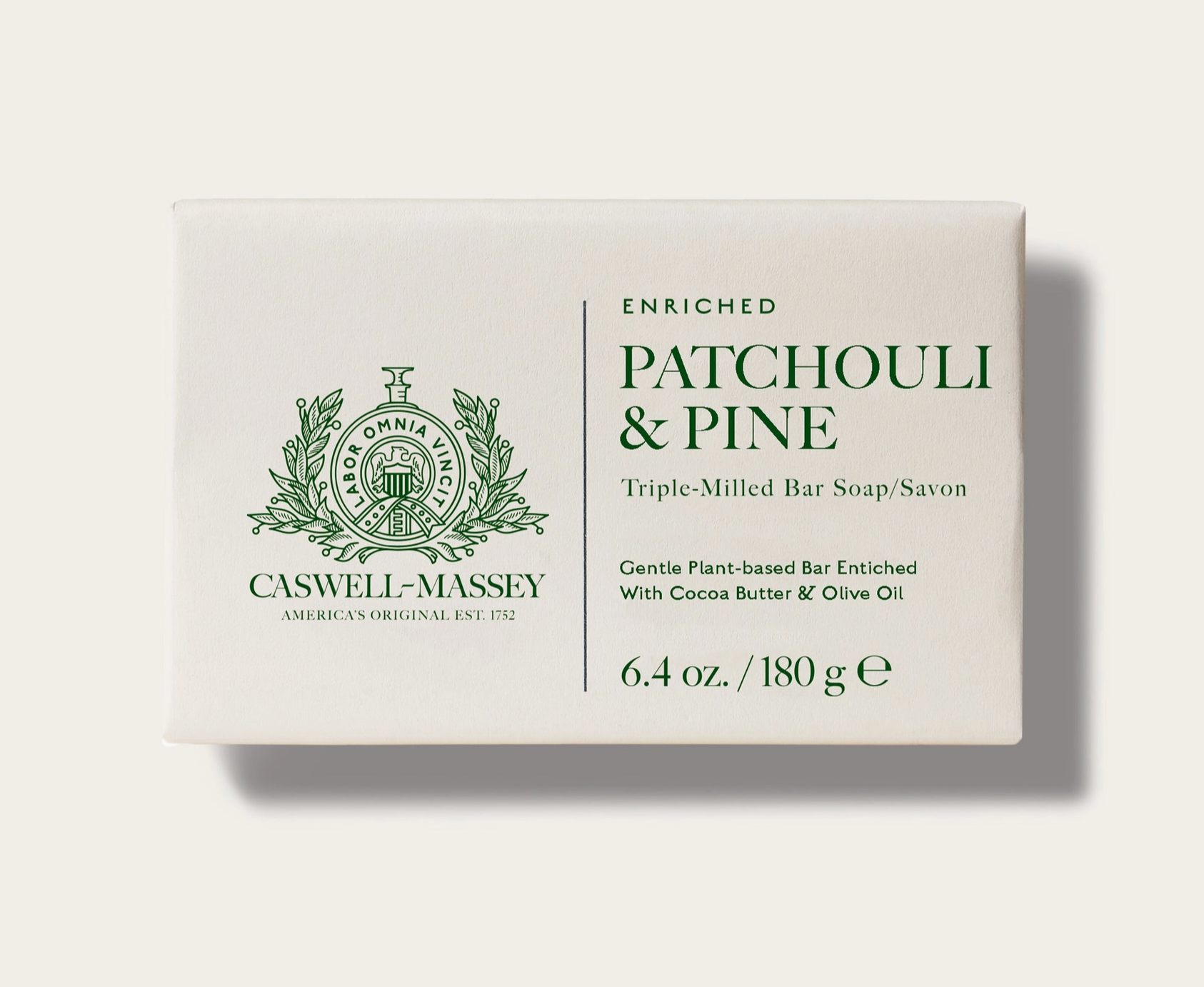 Caswell Massey Heritage Triple-Milled Bar Soap