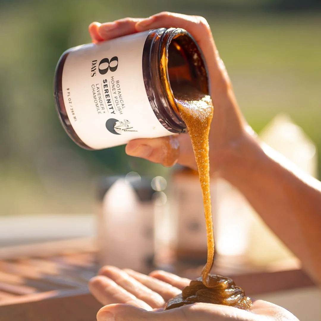 8 Days Botanicals Organic Honey Face and Body Polish