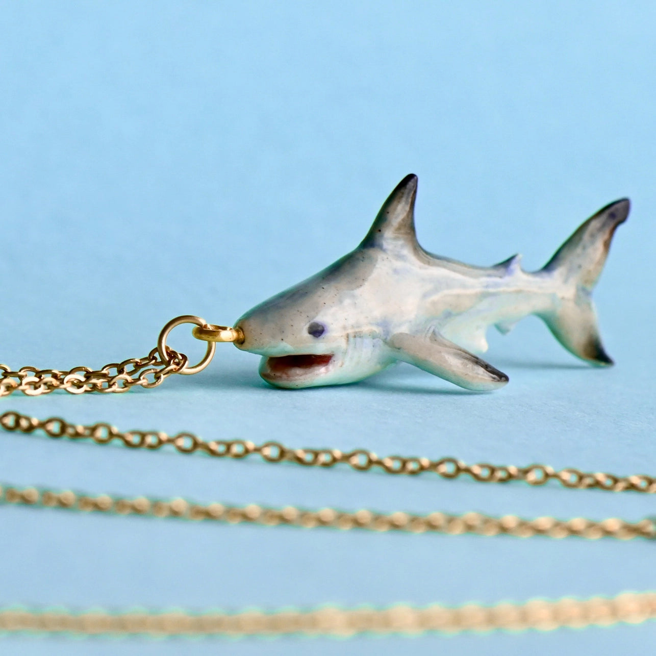 Porcelain Baby Animal Necklaces